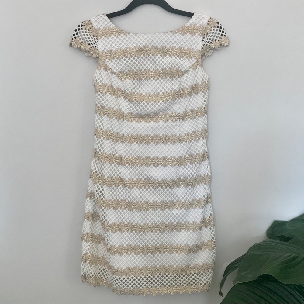 Lilly Pulitzer Metallic Lotty Daisy Dress
